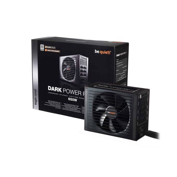 be quiet! Dark Power Pro 11 power supply unit 650 W 20+4 pin ATX ATX Zwart (BN251)