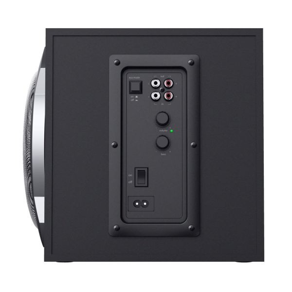 Trust Tytan 2.1 Luidsprekerset – 2.1‑luidsprekerset – subwoofer speakers – Bedrade bediening – Zwart (19019)