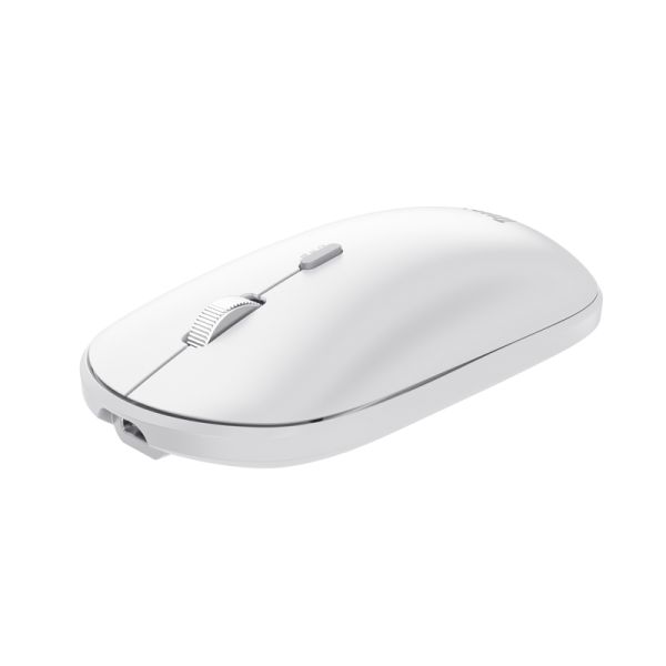 Trust Lyra toetsenbord Inclusief muis RF-draadloos + Bluetooth QWERTY Amerikaans Engels Wit (25073)