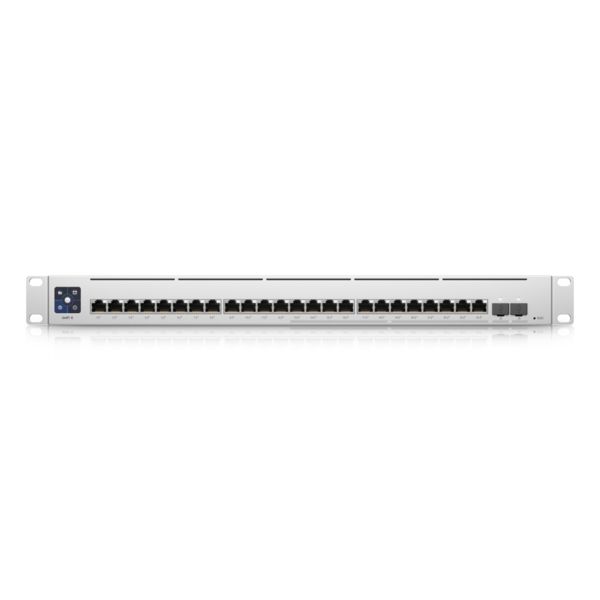 Ubiquiti UniFi USW-ENTERPRISE-24-POE-EU netwerk-switch Managed 2.5G Ethernet (100/1000/2500) Power over Ethernet (PoE) Wit (USW-ENT-24-POE)