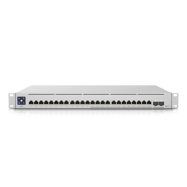 Ubiquiti UniFi USW-ENTERPRISE-24-POE-EU netwerk-switch Managed 2.5G Ethernet (100/1000/2500) Power over Ethernet (PoE) Wit (USW-ENT-24-POE)