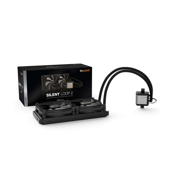 be quiet! SILENT LOOP 2 280mm Processor Alles-in-één vloeistofkoeler 14 cm Zwart 1 stuk(s) (BW011)