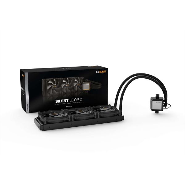 be quiet! SILENT LOOP 2 360mm Processor Alles-in-één vloeistofkoeler 12 cm Zwart 1 stuk(s) (BW012)
