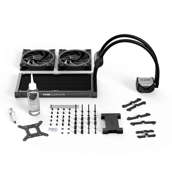 be quiet! Pure Loop 2 FX 280mm Processor Alles-in-één vloeistofkoeler 14 cm Zwart 1 stuk(s) (BW014)