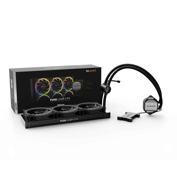 be quiet! Pure Loop 2 FX 360mm Processor Alles-in-één vloeistofkoeler 12 cm Zwart 1 stuk(s) (BW015)