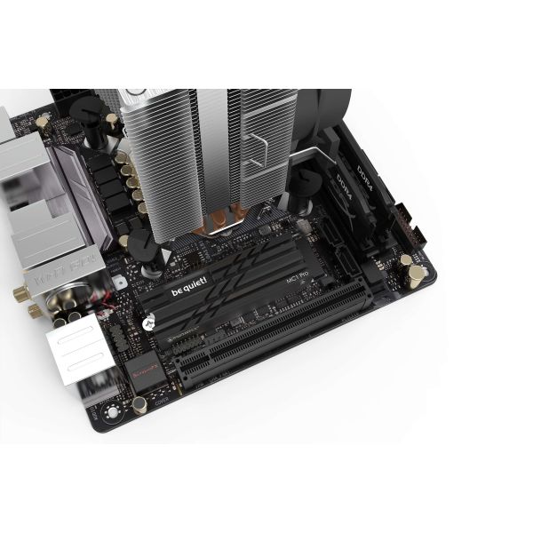 be quiet! MC1 PRO SSD (solid-state drive) Koelplaat/radiatoren Zwart 1 stuk(s) (BZ003)
