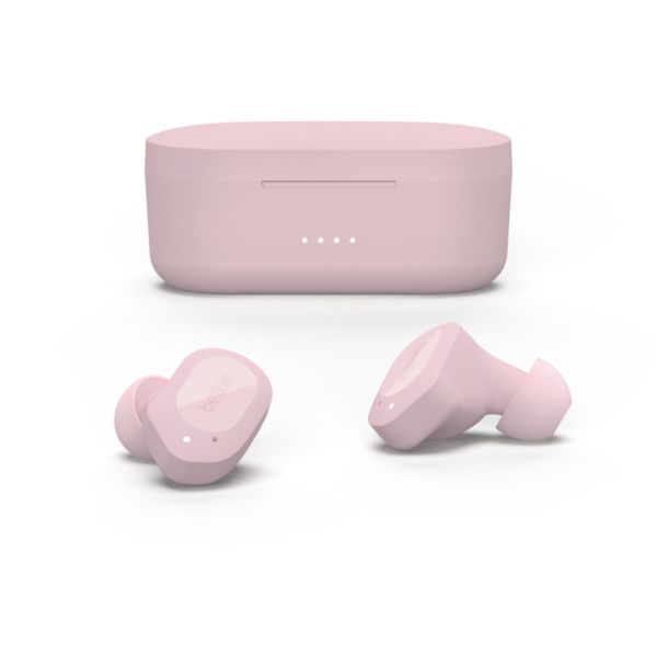 Belkin SOUNDFORM Play Headset True Wireless Stereo (TWS) In-ear Bluetooth Roze (AUC005BTPK)