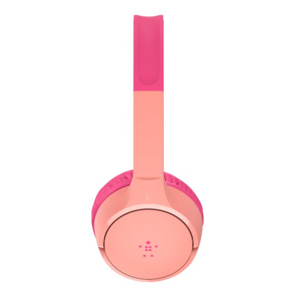 Belkin SOUNDFORM Mini Headset Bedraad en draadloos Hoofdband Muziek Micro-USB Bluetooth Roze (AUD002BTPK)