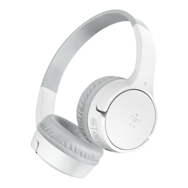 Belkin SOUNDFORM Mini Headset Bedraad en draadloos Hoofdband Muziek Micro-USB Bluetooth Wit (AUD002BTWH)