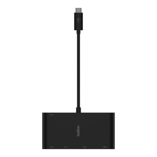 Belkin AVC004BTBK notebook dock & poortreplicator USB 3.2 Gen 1 (3.1 Gen 1) Type-C Zwart (AVC004BTBK)