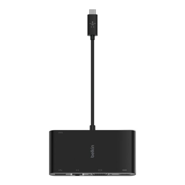 Belkin AVC004BTBK notebook dock & poortreplicator USB 3.2 Gen 1 (3.1 Gen 1) Type-C Zwart (AVC004BTBK)