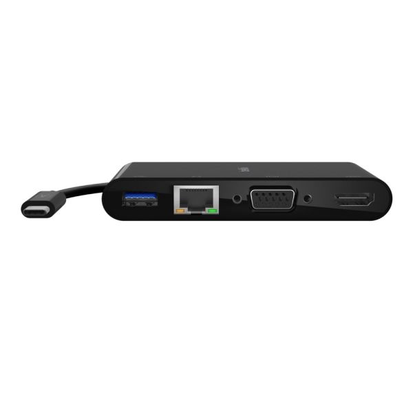 Belkin AVC004BTBK notebook dock & poortreplicator USB 3.2 Gen 1 (3.1 Gen 1) Type-C Zwart (AVC004BTBK)
