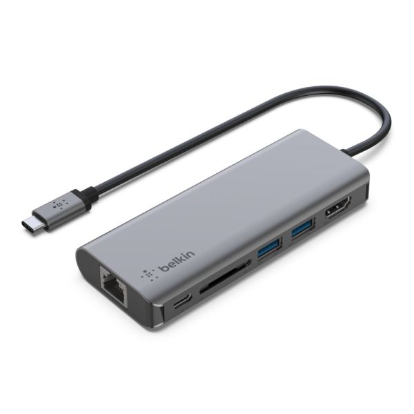Belkin USB-C 6-in-1 Hub (AVC008BTSGY)