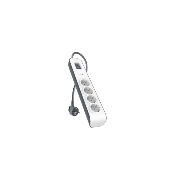 Belkin BSV400VF2M Overspanningsbeveiliging Wit 4 AC-uitgang(en) 2 m (BSV400VF2M) Belkin BSV400VF2M Overspanningsbeveiliging Wit 4 AC-uitgang(en) 2 m (BSV400VF2M)