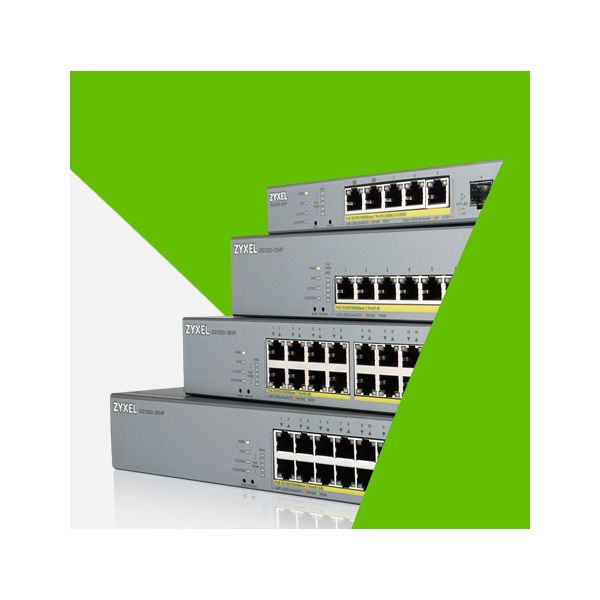 Zyxel GS1350-6HP-EU0101F netwerk-switch Managed L2 Gigabit Ethernet (10/100/1000) Power over Ethernet (PoE) Grijs (GS1350-6HP-EU0101)