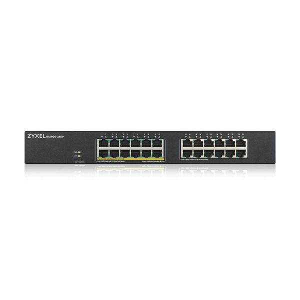 Zyxel GS1900-24EP Managed L2 Gigabit Ethernet (10/100/1000) Power over Ethernet (PoE) Zwart (GS1900-24EP-EU0101)