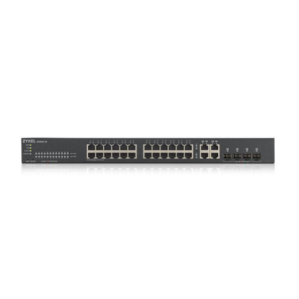 Zyxel GS1920-24V2 Managed Gigabit Ethernet (10/100/1000) Zwart (GS1920-24V2-EU0101)
