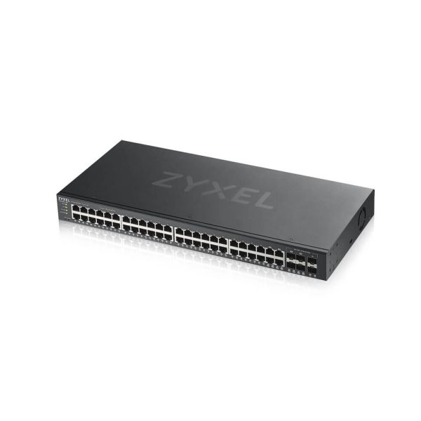 Zyxel GS1920-48V2 Managed Gigabit Ethernet (10/100/1000) Zwart (GS1920-48V2-EU0101)