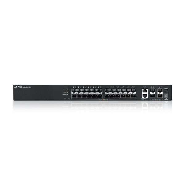 Zyxel XGS2220-30F Managed L3 Zwart (XGS2220-30FEU0101F)