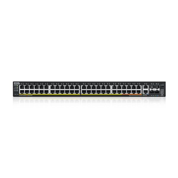 Zyxel XGS2220-54FP Managed L3 Gigabit Ethernet (10/100/1000) Power over Ethernet (PoE) (XGS222054FPEU0101F)