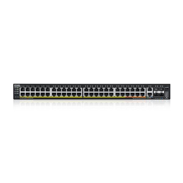 Zyxel XGS2220-54HP Managed L3 Gigabit Ethernet (10/100/1000) Power over Ethernet (PoE) (XGS222054HPEU0101F)