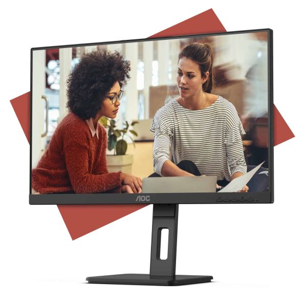 AOC E3 27E3QAF computer monitor 68,6 cm (27") 1920 x 1080 Pixels Full HD LED Zwart (27E3QAF) AOC E3 27E3QAF computer monitor 68,6 cm (27") 1920 x 1080 Pixels Full HD LED Zwart (27E3QAF)