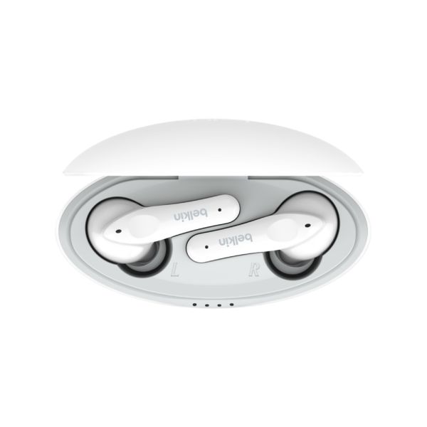 Belkin Soundform Nano​ Hoofdtelefoons Draadloos In-ear Oproepen/muziek Micro-USB Bluetooth Wit (PAC003BTWH)