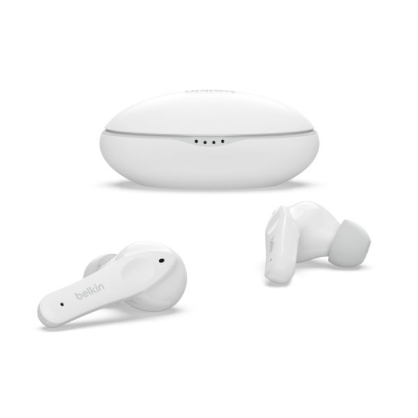 Belkin Soundform Nano​ Hoofdtelefoons Draadloos In-ear Oproepen/muziek Micro-USB Bluetooth Wit (PAC003BTWH)