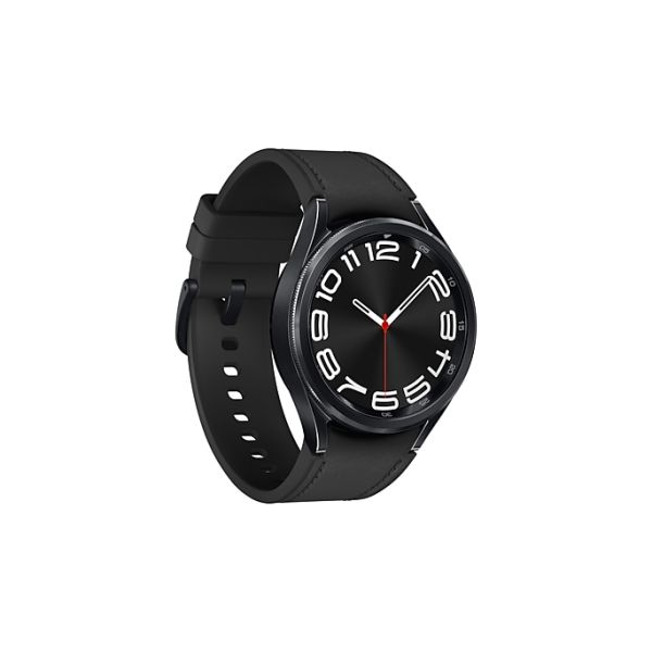 Samsung Galaxy Watch6 SM-R955FZKADBT smartwatch / sport watch 3,3 cm (1.3") AMOLED 43 mm Digitaal 432 x 432 Pixels Touchscreen 4G Zwart Wifi GPS (SM-R955FZKADBT)