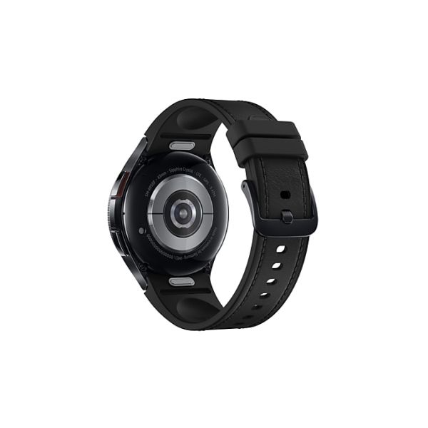 Samsung Galaxy Watch6 SM-R955FZKADBT smartwatch / sport watch 3,3 cm (1.3") AMOLED 43 mm Digitaal 432 x 432 Pixels Touchscreen 4G Zwart Wifi GPS (SM-R955FZKADBT)