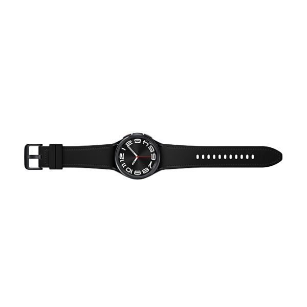 Samsung Galaxy Watch6 SM-R955FZKADBT smartwatch / sport watch 3,3 cm (1.3") AMOLED 43 mm Digitaal 432 x 432 Pixels Touchscreen 4G Zwart Wifi GPS (SM-R955FZKADBT)