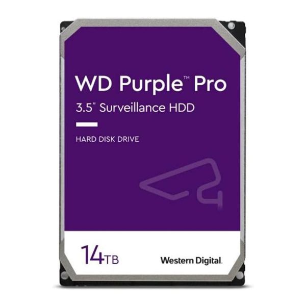 Western Digital 14TB WD WD142PURP Purple Pro 7200RPM 512MB (WD142PURP)