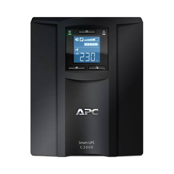 APC Smart-UPS SMC2000I Noodstroomvoeding - 6x C13, 1x C19, USB, 2000VA (SMC2000I)