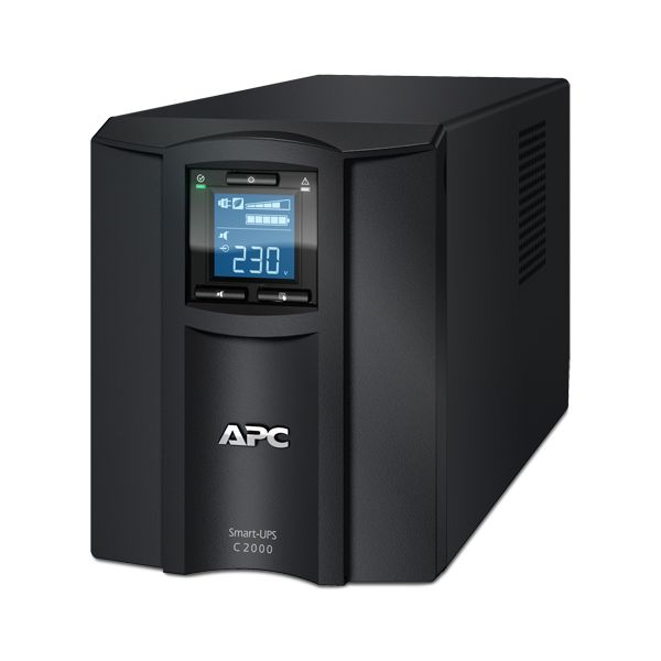 APC Smart-UPS SMC2000I Noodstroomvoeding - 6x C13, 1x C19, USB, 2000VA (SMC2000I)
