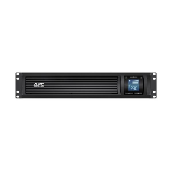 APC Smart-UPS SMC2000I-2U Noodstroomvoeding - 6x C13, Rack Mountable, USB, 2000VA (SMC2000I-2U)