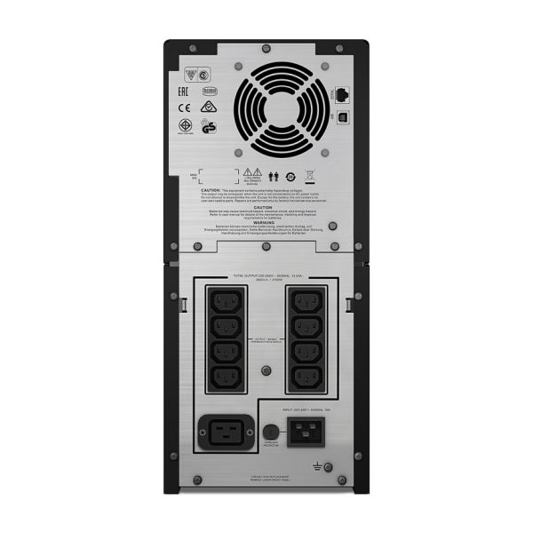 APC Smart-UPS SMC3000I Noodstroomvoeding - 8x C13, 1x C19, USB, 3000VA (SMC3000I) 4/7 APC Smart-UPS SMC3000I Noodstroomvoeding - 8x C13, 1x C19, USB, 3000VA (SMC3000I)