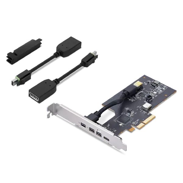 Lenovo 4XF1L53431 interfacekaart/-adapter Intern Mini DisplayPort, Thunderbolt 4 (4XF1L53431)
