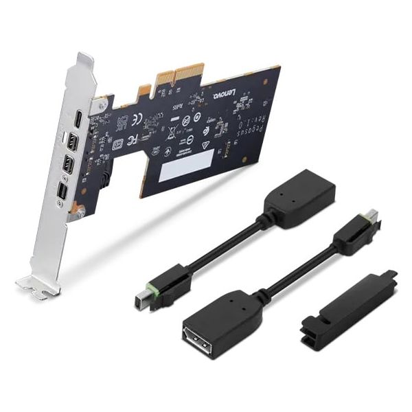 Lenovo 4XF1L53431 interfacekaart/-adapter Intern Mini DisplayPort, Thunderbolt 4 (4XF1L53431)