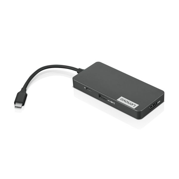 Lenovo GX90T77924 laptop dock & poortreplicator USB 3.2 Gen 1 (3.1 Gen 1) Type-C Grijs (GX90T77924)