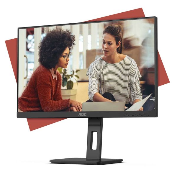 AOC E3 24E3QAF computer monitor 60,5 cm (23.8") 1920 x 1080 Pixels Full HD LCD Zwart (24E3QAF) AOC E3 24E3QAF computer monitor 60,5 cm (23.8") 1920 x 1080 Pixels Full HD LCD Zwart (24E3QAF)