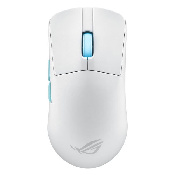 ASUS ROG Harpe Ace Aim Lab Edition muis Ambidextrous RF Wireless + Bluetooth + USB Type-C Opto-mechanisch 36000 DPI (90MP02W0-BMUA10)