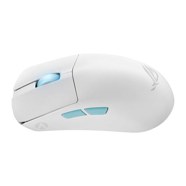 ASUS ROG Harpe Ace Aim Lab Edition muis Ambidextrous RF Wireless + Bluetooth + USB Type-C Opto-mechanisch 36000 DPI (90MP02W0-BMUA10)