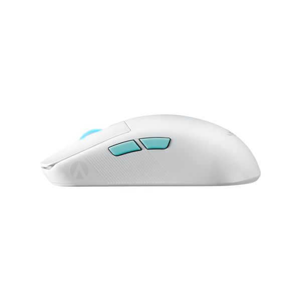 ASUS ROG Harpe Ace Aim Lab Edition muis Ambidextrous RF Wireless + Bluetooth + USB Type-C Opto-mechanisch 36000 DPI (90MP02W0-BMUA10)