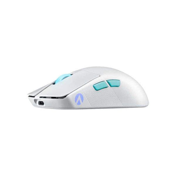 ASUS ROG Harpe Ace Aim Lab Edition muis Ambidextrous RF Wireless + Bluetooth + USB Type-C Opto-mechanisch 36000 DPI (90MP02W0-BMUA10) ASUS ROG Harpe Ace Aim Lab Edition muis Ambidextrous RF Wireless + Bluetooth + USB Type-C Opto-mechanisch 36000 DPI (90MP02W0-BMUA10)