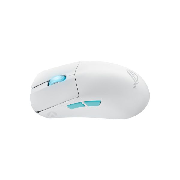 ASUS ROG Harpe Ace Aim Lab Edition muis Ambidextrous RF Wireless + Bluetooth + USB Type-C Opto-mechanisch 36000 DPI (90MP02W0-BMUA10)
