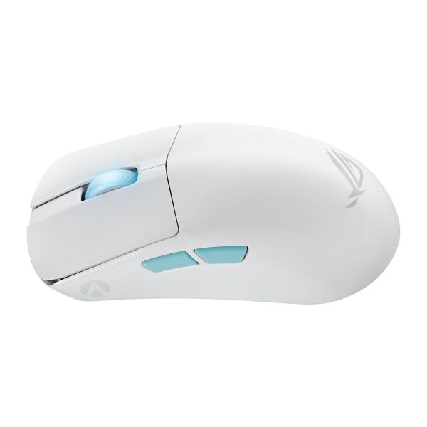 ASUS ROG Harpe Ace Aim Lab Edition muis Gamen Ambidextrous RF Wireless + Bluetooth + USB Type-C Opto-mechanisch 36000 DPI (90MP02W0-BMUA10)