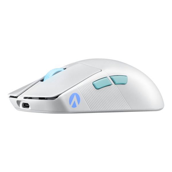 ASUS ROG Harpe Ace Aim Lab Edition muis Gamen Ambidextrous RF Wireless + Bluetooth + USB Type-C Opto-mechanisch 36000 DPI (90MP02W0-BMUA10) ASUS ROG Harpe Ace Aim Lab Edition muis Gamen Ambidextrous RF Wireless + Bluetooth + USB Type-C Opto-mechanisch 36000 DPI (90MP02W0-BMUA10)