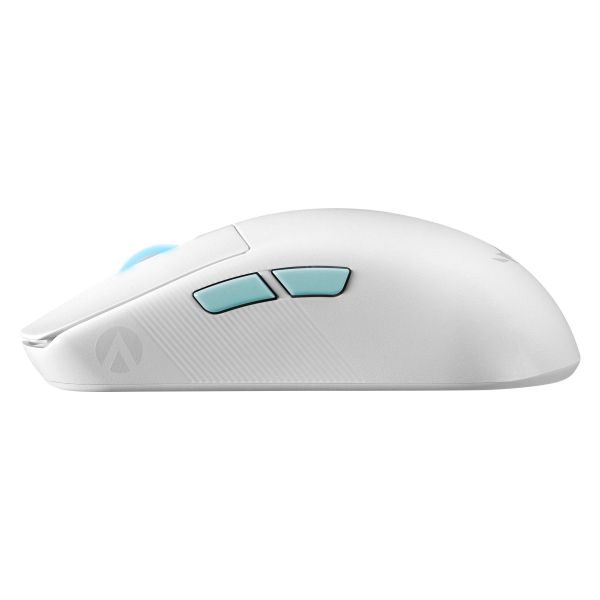 ASUS ROG Harpe Ace Aim Lab Edition muis Ambidextrous RF Wireless + Bluetooth + USB Type-C Opto-mechanisch 36000 DPI (90MP02W0-BMUA10)