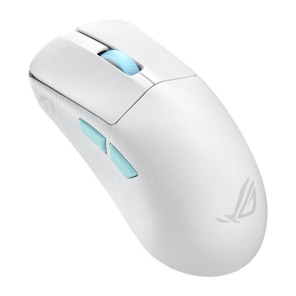 ASUS ROG Harpe Ace Aim Lab Edition muis Gamen Ambidextrous RF Wireless + Bluetooth + USB Type-C Opto-mechanisch 36000 DPI (90MP02W0-BMUA10) ASUS ROG Harpe Ace Aim Lab Edition muis Gamen Ambidextrous RF Wireless + Bluetooth + USB Type-C Opto-mechanisch 36000 DPI (90MP02W0-BMUA10)