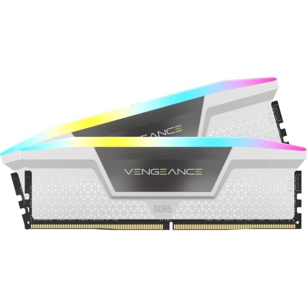 Corsair Vengeance RGB CMH32GX5M2B6000C36W geheugenmodule 32 GB 2 x 16 GB DDR5 6000 MHz (CMH32GX5M2B6000C36W)